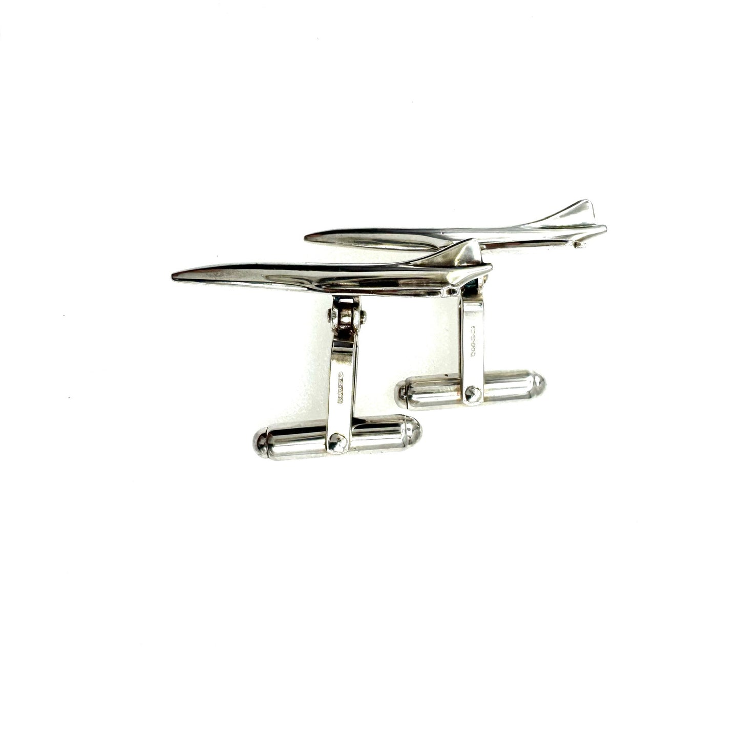 Links of London Concorde 925 Silver Torpedo Cufflinks 2003