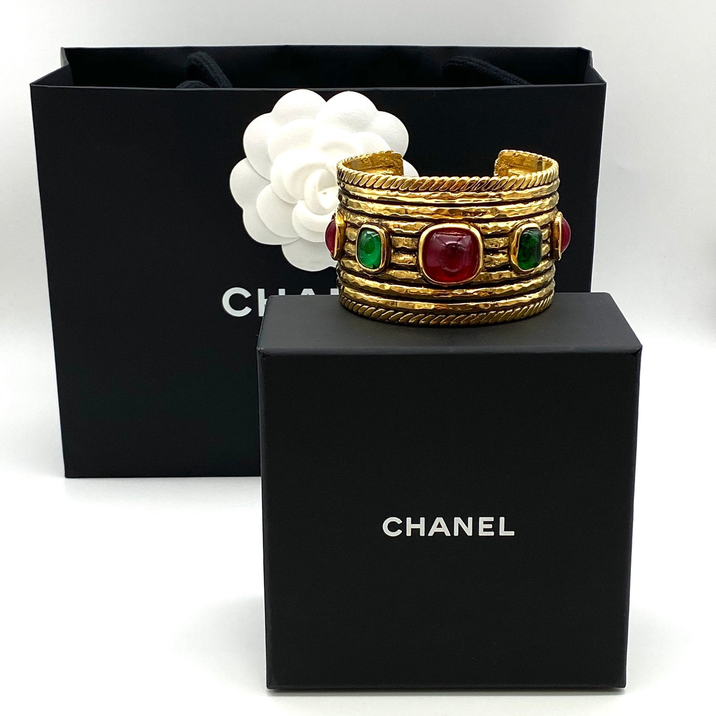 Chanel 1984 Gripoix Cuff