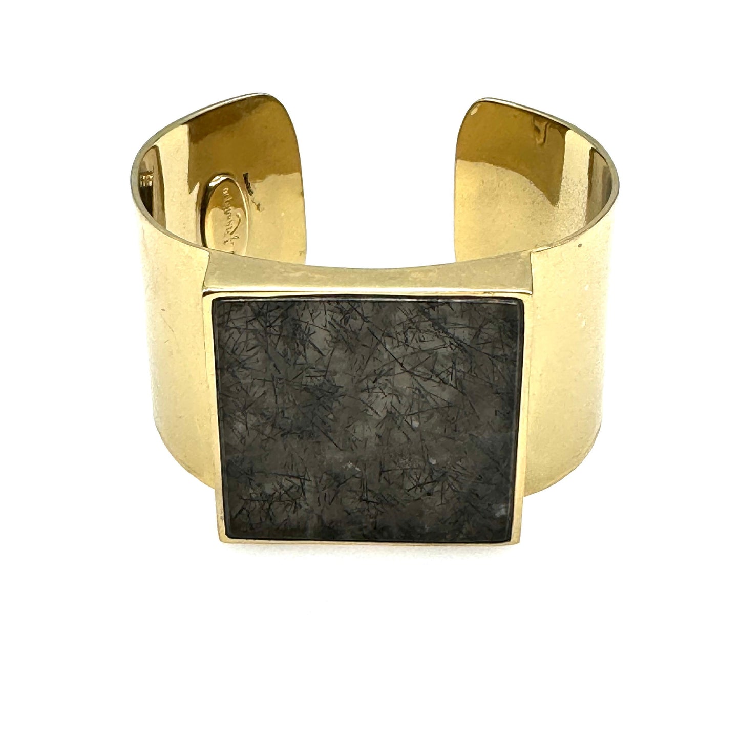 Lola Rose (LR Boutique) Rutilated Quartz Tile Cuff