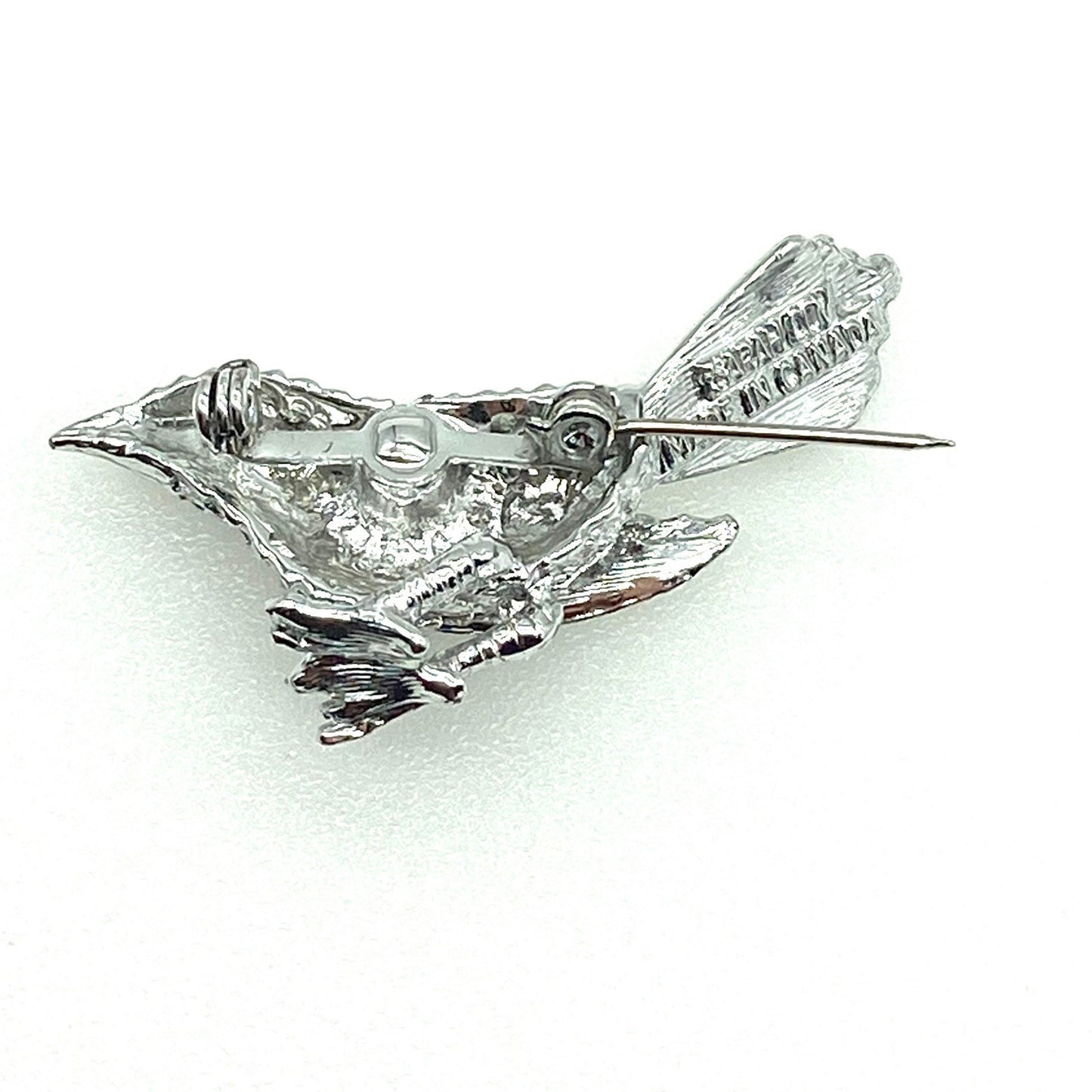 Sarah Coventry Canada  1960s bird brooch