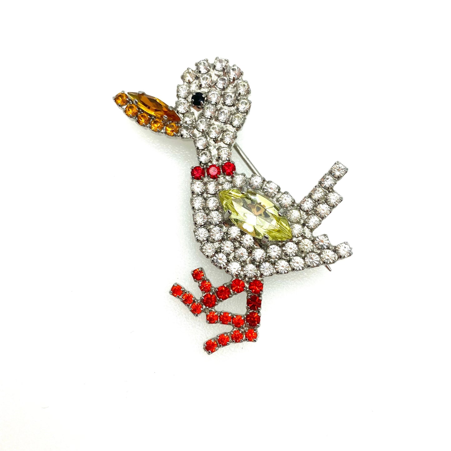 Broche Canard dandinant Butler et Wilson