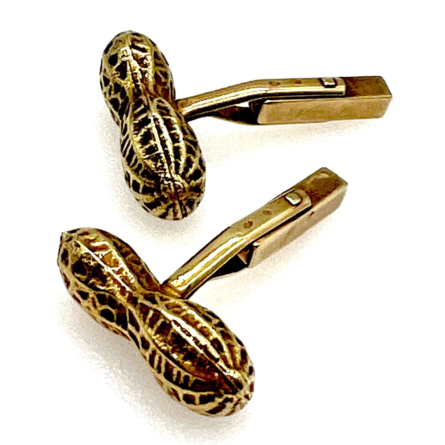 14ct Gold Peanut Cufflinks Netherlands