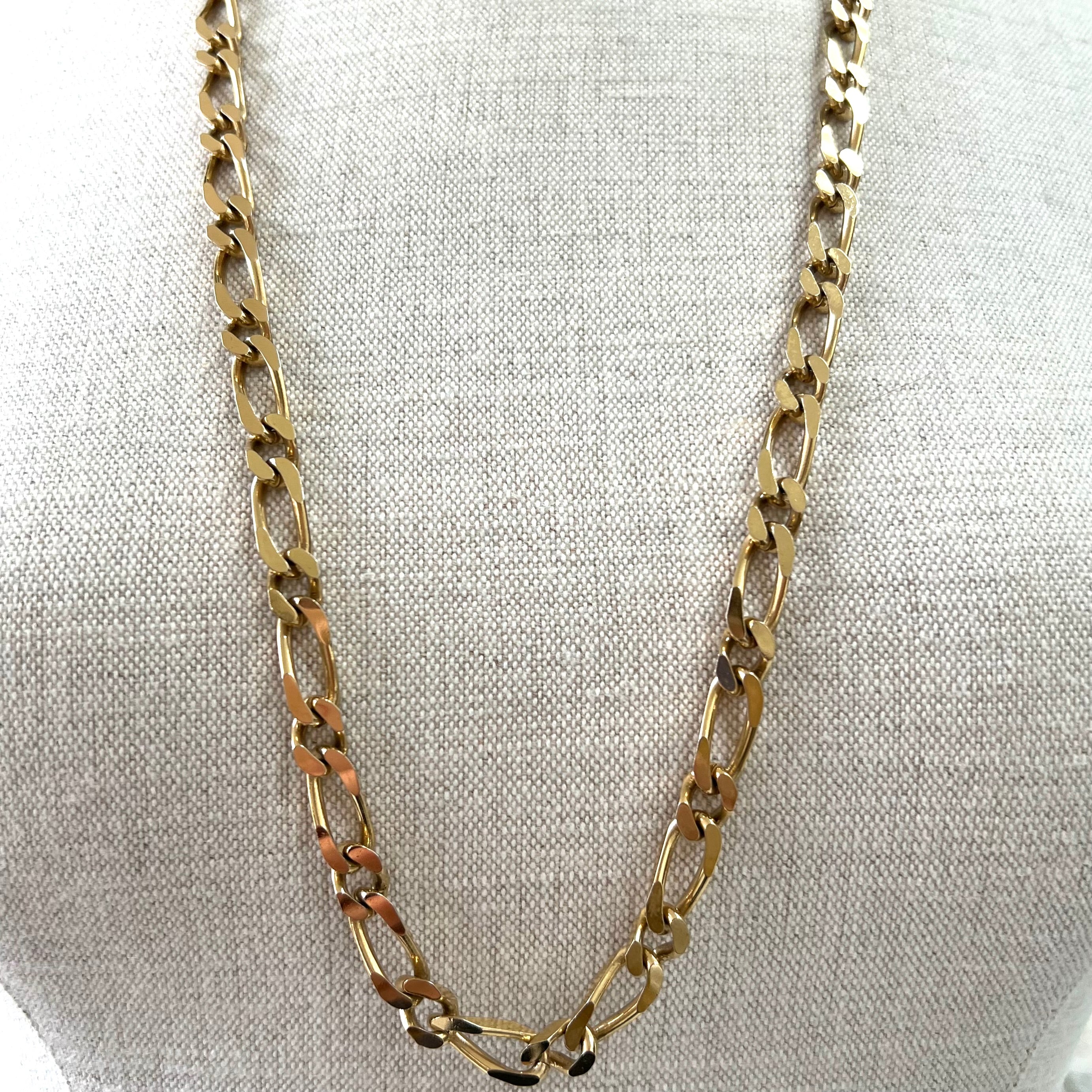 1980s Monet Gold Tone Necklace